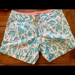 Lilly Pulitzer Callahan Shorts Size 0 EUC